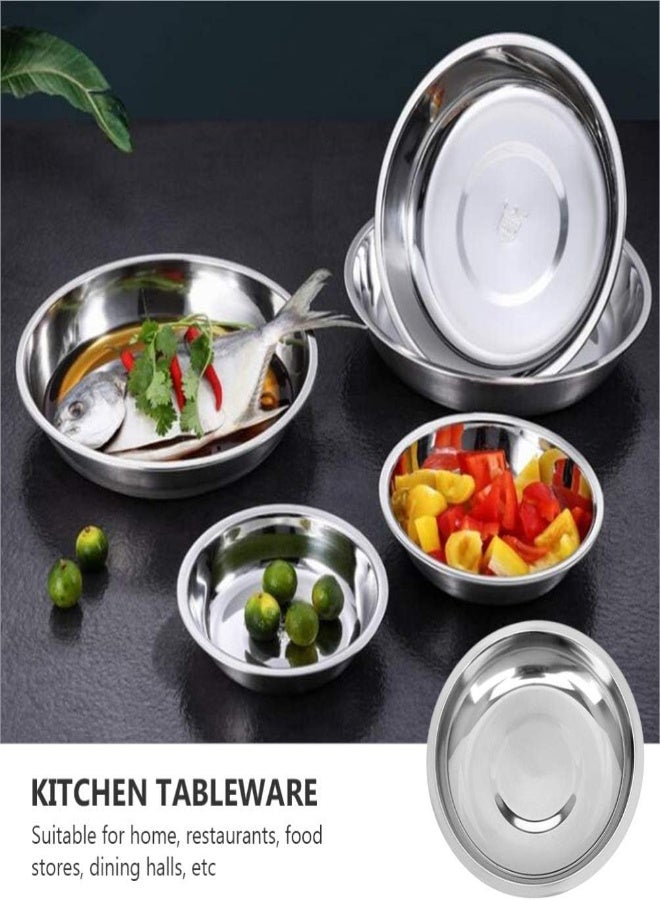 AKDC Yarnow 10Pcs Stainless Steel Dip Bowls Small Seasoning Dishes Saucers Bowl Sushi Dipping Bowl Mini Appetizer Serving Plates Fruit Plates Dish (8Cm)  - Image 4