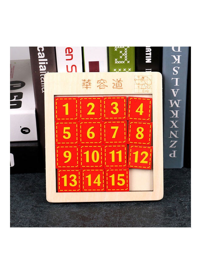 NIBEMINENT Creative Wooden Number Jigsaw Toy 16.3x1x14.8cm - Image 4