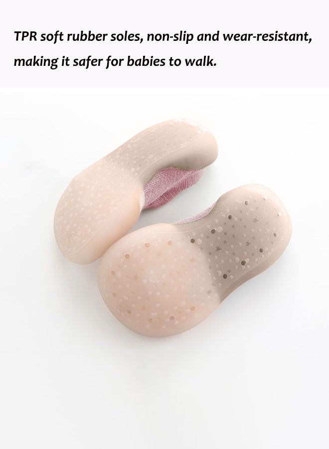 Aissiora Size S Baby floor shoes Baby walking shoes Baby floor socks Non-slip soft-soled shoes Baby mesh shoes Cartoon children's shoes - Image 5