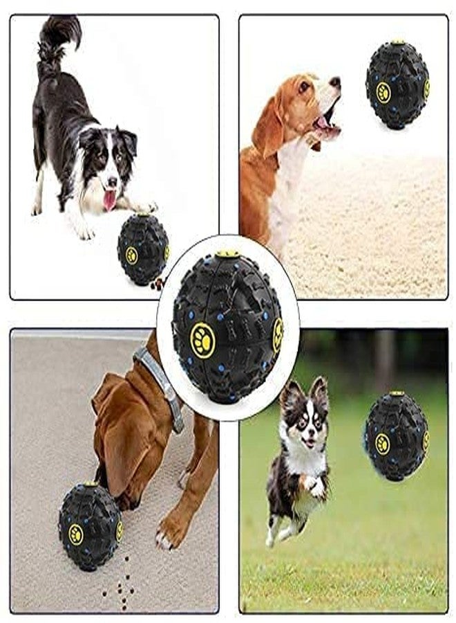 Pups&Pets كرة مكافآت الكلاب من Pups&Pets، موزع طعام الكلاب، لتنظيف الأسنان والمضغ، مصنوعة من مطاط متين غير سام، تصدر صوت صرير (متوسطة الحجم). قد يختلف اللون. - Image 2