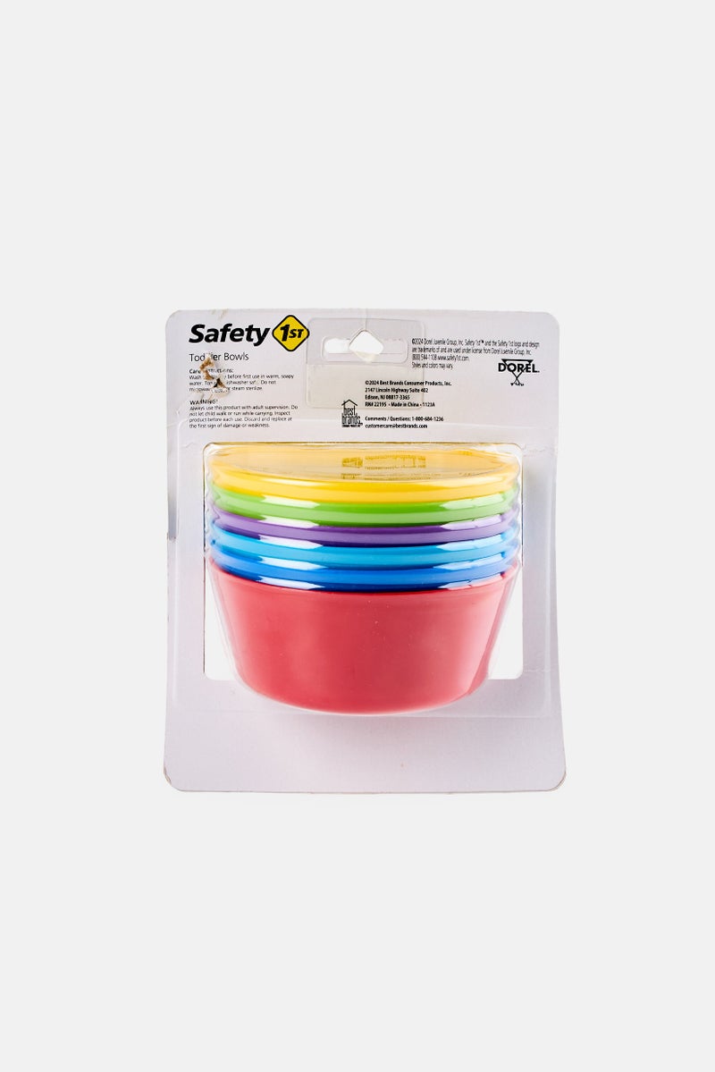 Safety 1st Toddlers 6 Pcs Melamine Bowls 300ml, Multicolor - Image 2