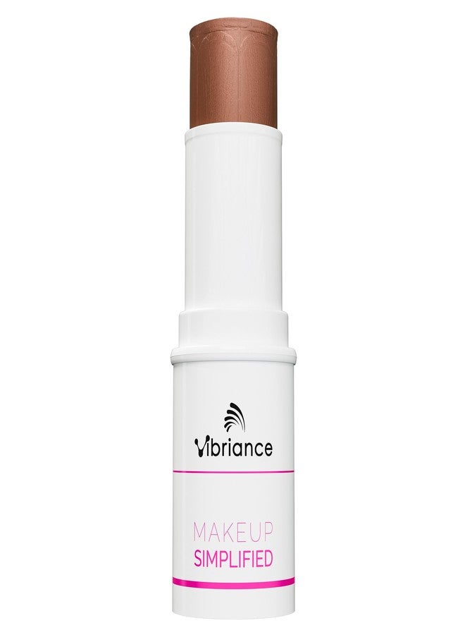 Vibriance Complexion Sticks - Foundation for Mature Skin - Sheer, Buildable Coverage Face Makeup Foundation for Older Women - 3-in-1 Base, Contour, Concealer - Dark - Image 1