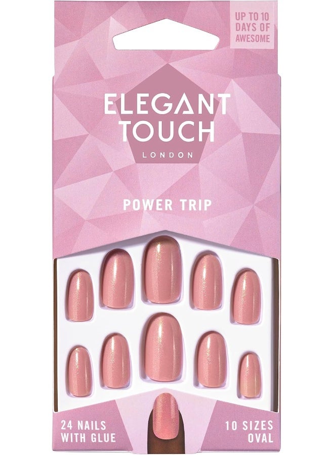 ELEGANT TOUCH Polish False Nails, Power Trip - Image 1