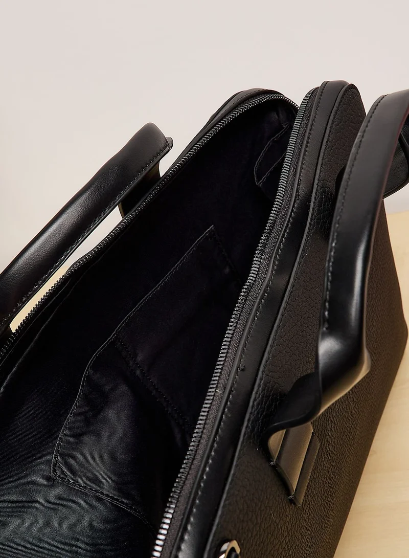 CALVIN KLEIN MODERN BAR SLIM LAPTOP BAG