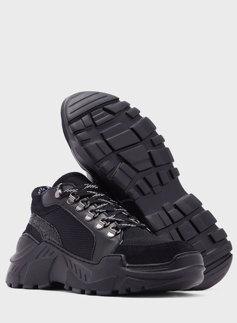Le Confort Wedge High Top Sneakers