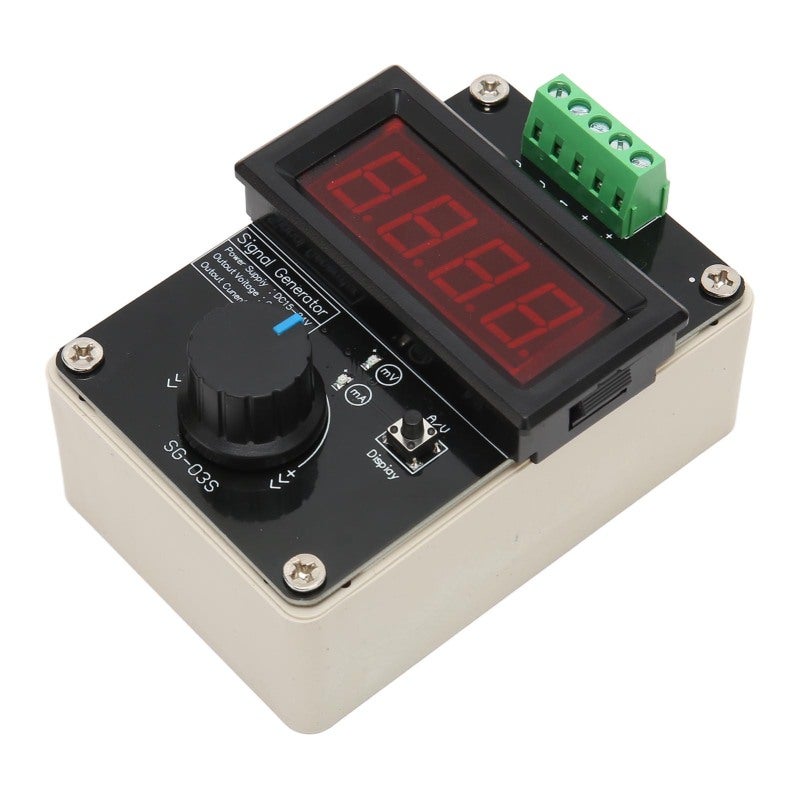4 To 20ma Signal Generator Adjustable Dual Current Voltage Analog Simulator - High Accuracy Three Digit Display for PLC Debugging - Image 4