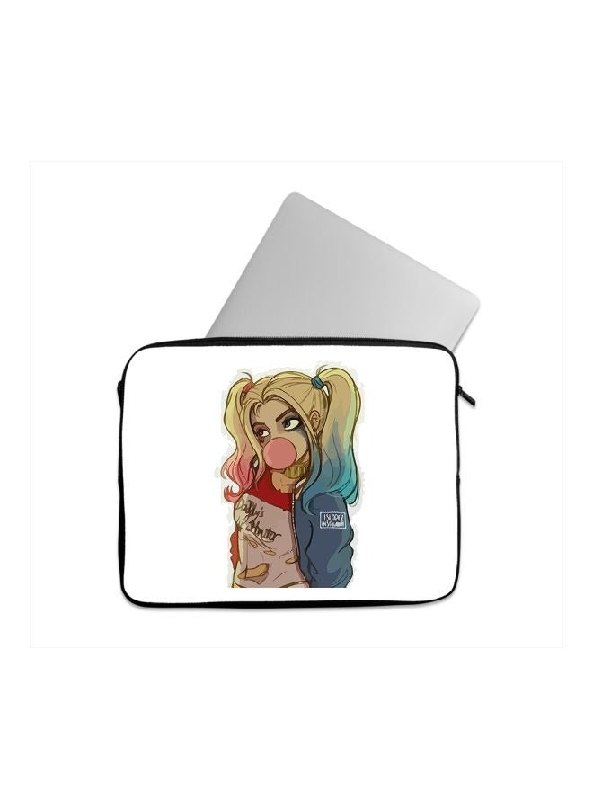 LIT Harley Quinn Printed Laptop Sleeve - Image 1