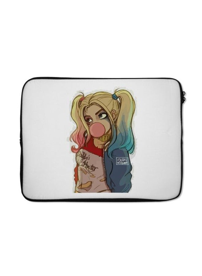 LIT Harley Quinn Printed Laptop Sleeve - Image 2