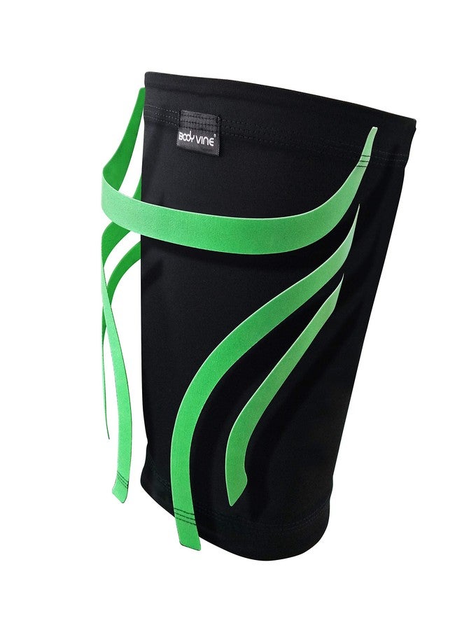 BodyVine Ultra Thin Plus Thigh Compression Sleeve - Medium - Image 2