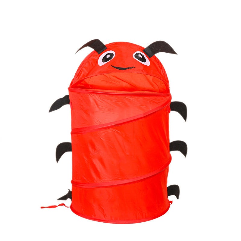 3D Cartoon Foldable Storage Basket for Kids' Toys and Clothes - Dustproof, Large Capacity Laundry  Bin - Image 3