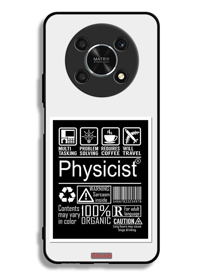 Tolwak Honor X9 5G Protective Case Cover Physicist Sticker - Image 1