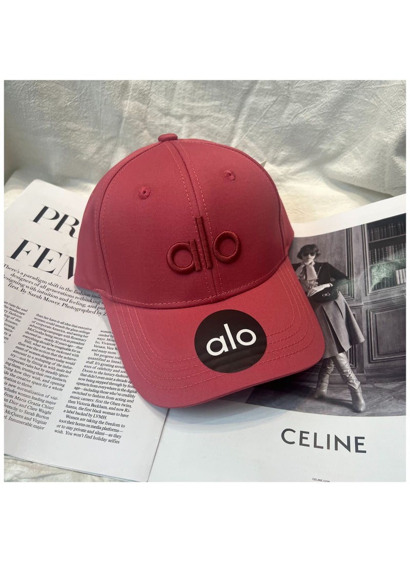alo - alo lettered embroidered baseball cap - Image 1