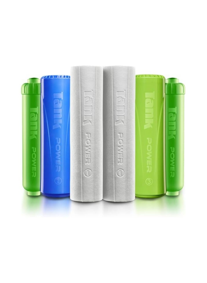 Tank Power Water Filter Cartridges – 5 Stages Premium Economy Pack - Image 2