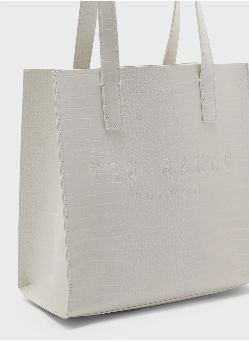 Ted Baker Reptcon Croc Detail Small Icon Bag