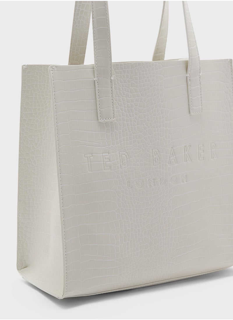 Ted Baker Reptcon Croc Detail Small Icon Bag  - Image 4