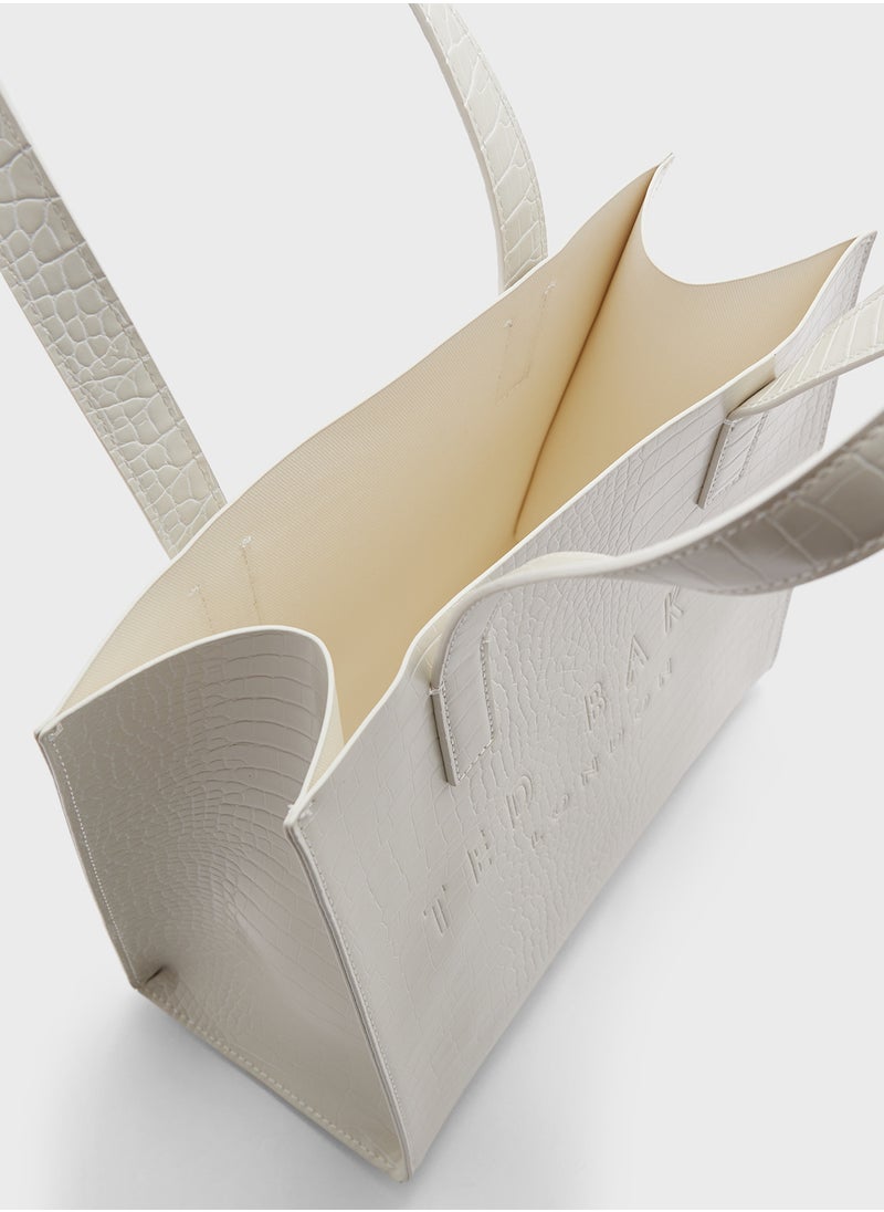 Ted Baker Reptcon Croc Detail Small Icon Bag  - Image 5