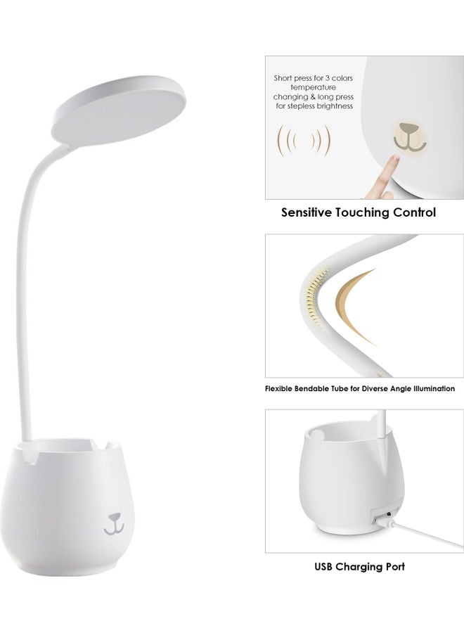 Loquat Desktop LED Reading Light White 19.10x10x0.32cm - Image 5