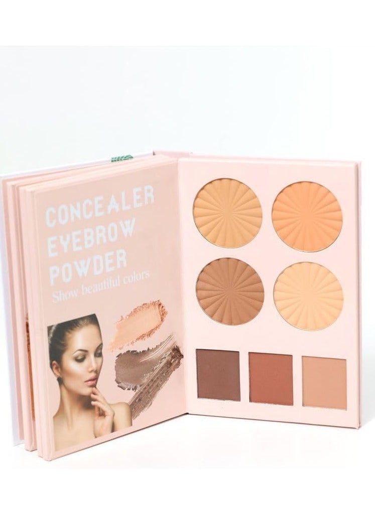 Me Now All In 1 Make Up Eyeshadow Highlight Blush Palette  - Image 2