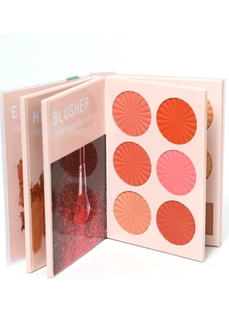 Me Now All In 1 Make Up Eyeshadow Highlight Blush Palette  - Image 4