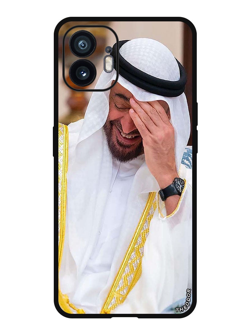 Theodor Protective Case Anti Scratch Shock Proof Bumper Cover For Nothing Phone (2) Mbz Laughing - Image 1