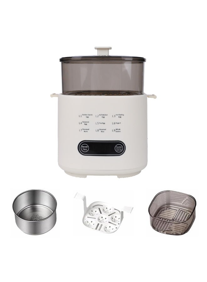 إيسي مجموعة طهي البيض الصغيرة متعددة الوظائف مع لوحة اللمس الذكي، طهي البيض الكهربائي السريع، غلاية البيض الكهربائية، وحدة بخار البيض، التحكم الدقيق في درجة حرارة مسلوقة، ناعمة، مسلوقة - Image 1