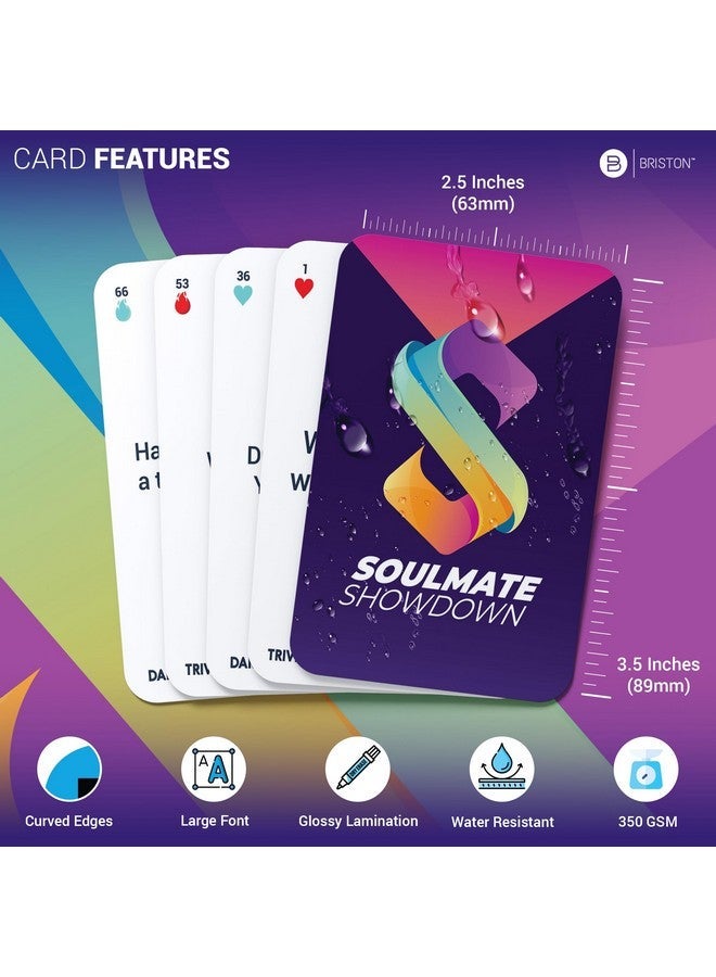 بريستون مواجهة توأم الروح: بطاقات فلاش للأزواج والتوافه والجرأة - مجموعة 78 بطاقة لنمو العلاقة ، وإضافة ليالي مواعدة التوابل والمرح - الأزواج الجدد والمتمرسين - لعبة رومانسية للبالغين - Image 5