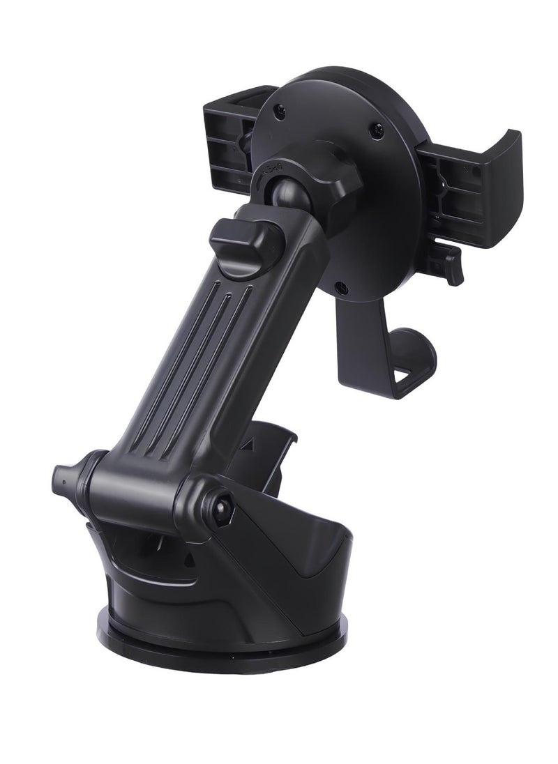 Earldom EH260 Car Phone Holder – 360° Rotation – Strong Suction – Windshield & Dashboard Mount – Black - pzsku/Z0C238AA2CD7C0FA36F1EZ/45/1741083884/a4a62109-4466-4b8a-974c-aa398a13c04a