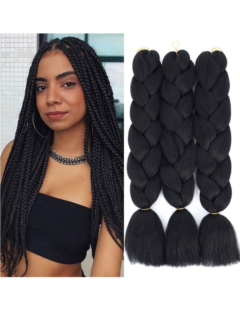 إستيل جديلة أصلية فاخرة من 3 ألوان S4 / 27/30 - Image 1