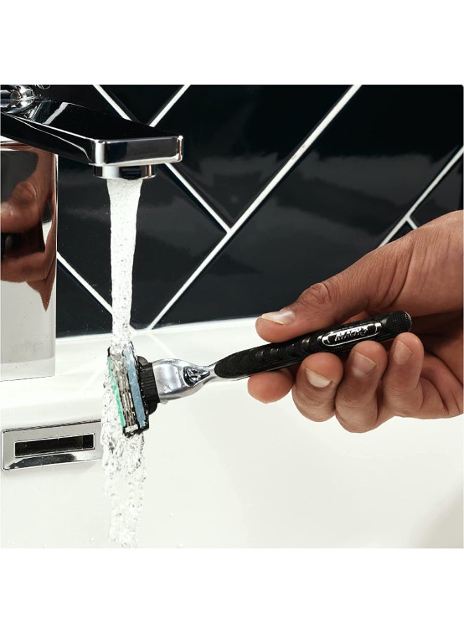 Gillette Mach3+ Men's Refillable Razor: 3 Blade Refills - Image 5