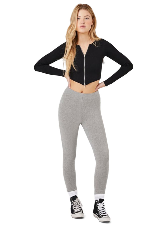 FOREVER 21 Basic High-Rise Leggings  - Image 1