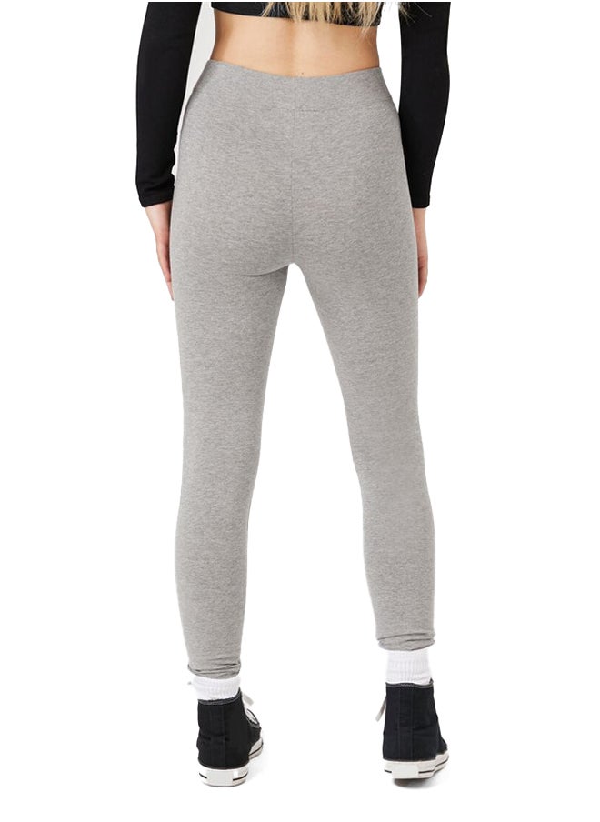 FOREVER 21 Basic High-Rise Leggings  - Image 4