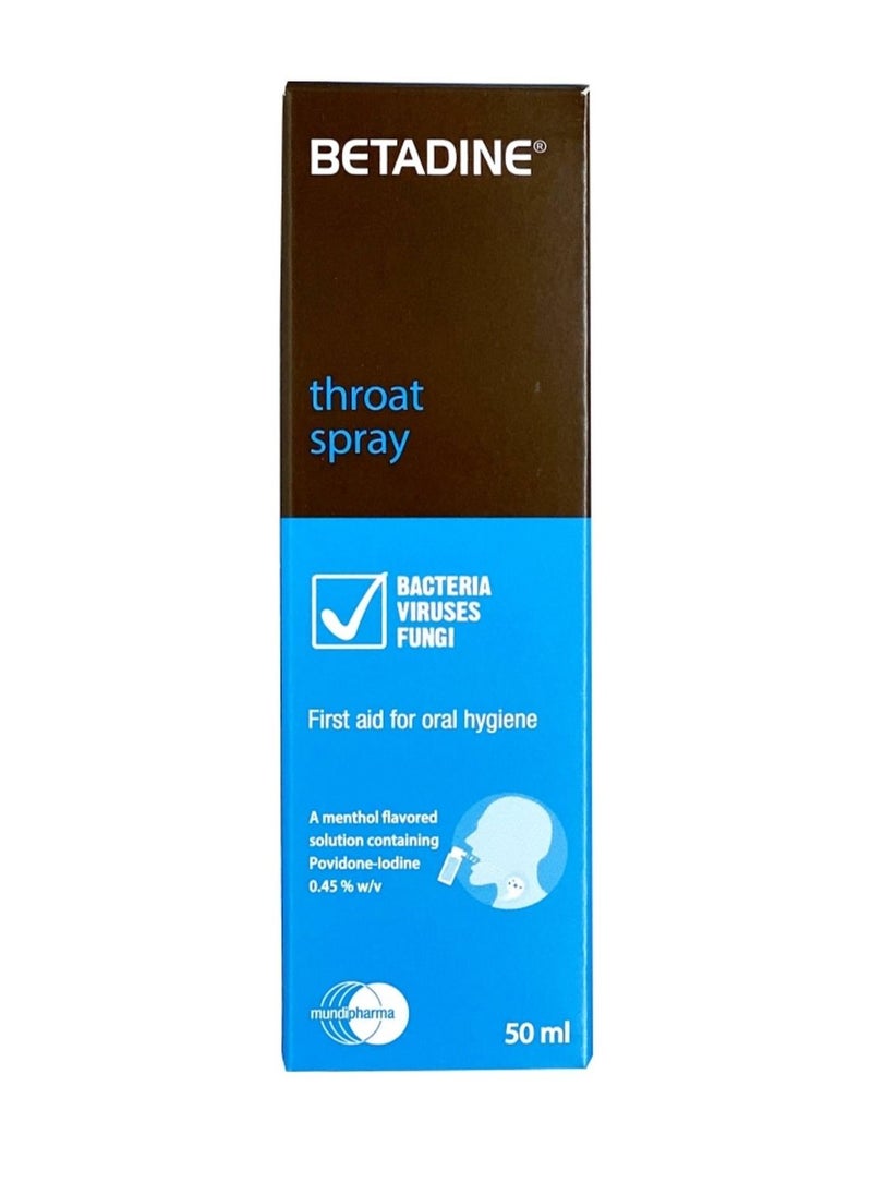 BETADINE Throat Spray 50ml 