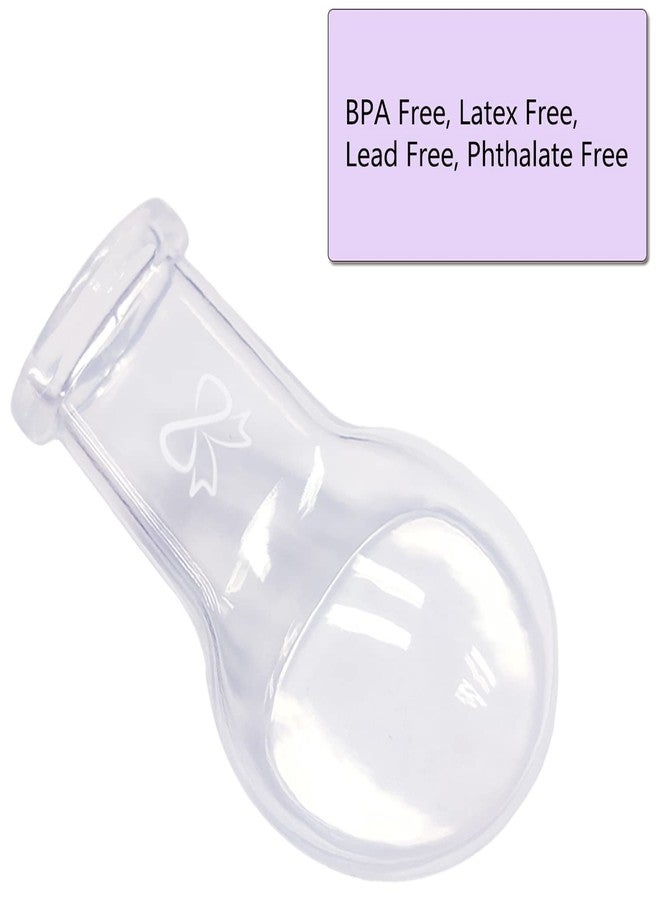 CutiePlusU Adult Sized Pacifier Nipple Value Pack-Silicone Replacement Nipple-Clear Teat 3 Pack - Image 3