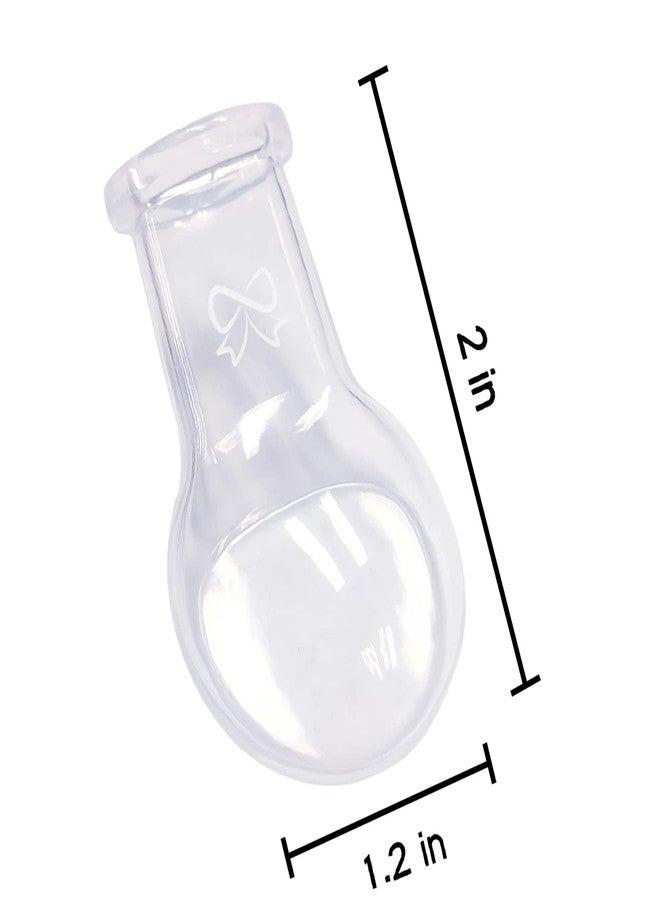 CutiePlusU Adult Sized Pacifier Nipple Value Pack-Silicone Replacement Nipple-Clear Teat 3 Pack - Image 2
