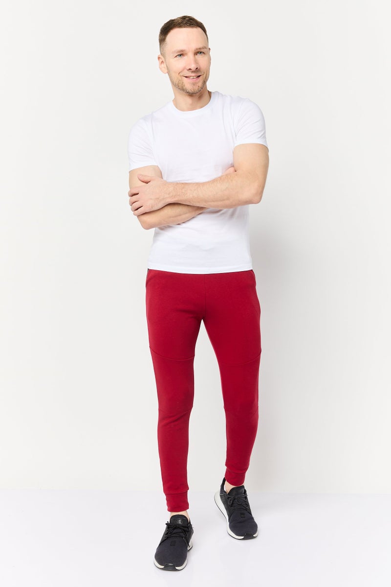 Celio سروال جوجر عادي للرجال، أحمر - Image 2