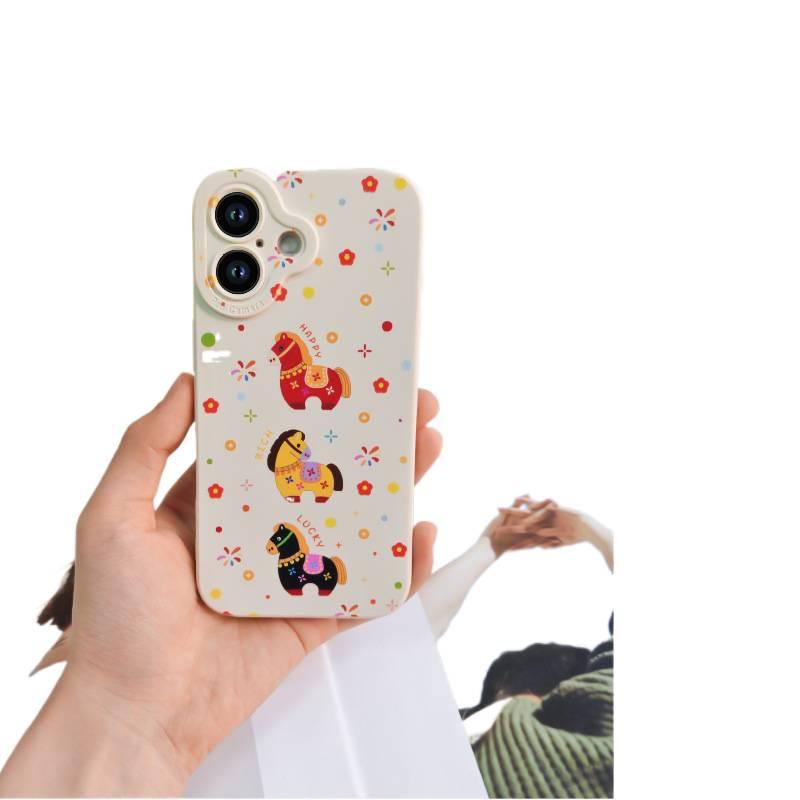 غطاء واقي، حماية من السقوط، مقاوم للصدمات لـ iPhone 16 / 16 Plus / 16 Pro / 16 Pro Max، أحمر، TPU من مادة TPU باللون الأحمر لترتيب الأغراض للاستخدام العملي سهل التخزين - Image 3