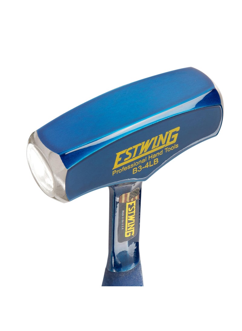 Estwing Estwing - B34LB Drilling/Crack Hammer - 4-Pound Sledge with Forged Steel Construction & Shock Reduction Grip - B3-4LB  - Image 3