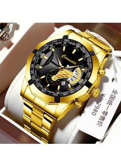 Generic A generation of automatic movement watch men's calendar waterproof luminous non-mechanical watch large dial cross-border new  - Image 5