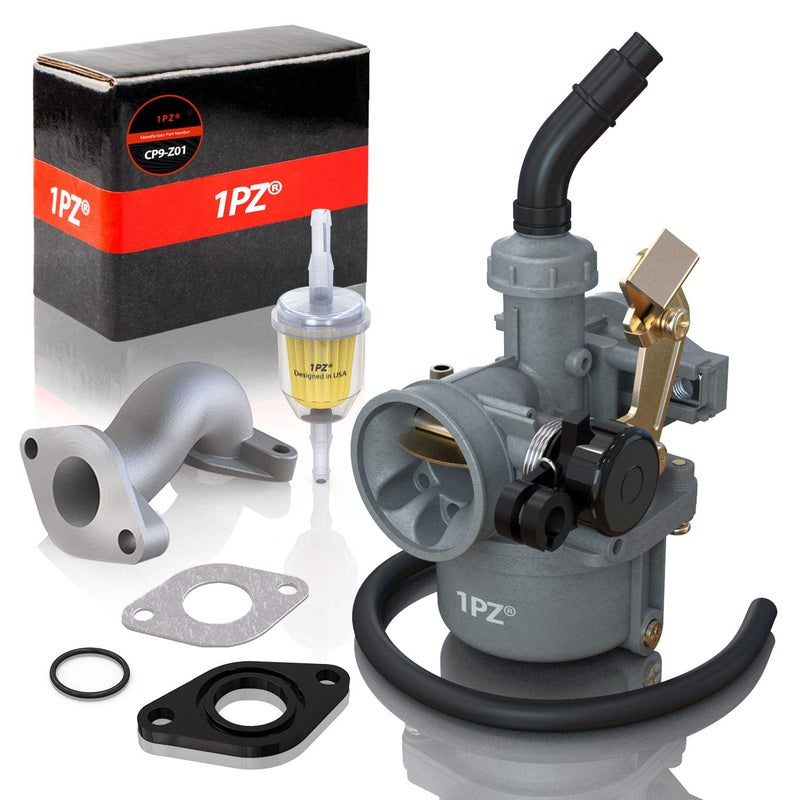 1PZ CP9Z01 PZ19 19mm كربوراتور مع مجموعة خنق كابل بديل لـ Tao Tao SSR هوندا CRF50 50cc 70cc 90cc 110cc 125cc ATV موبي جو كارت صيني رباعي العجلات دراجة نارية بمحرك