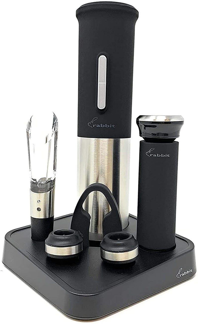 Rabbit Electric Wine Opener Set