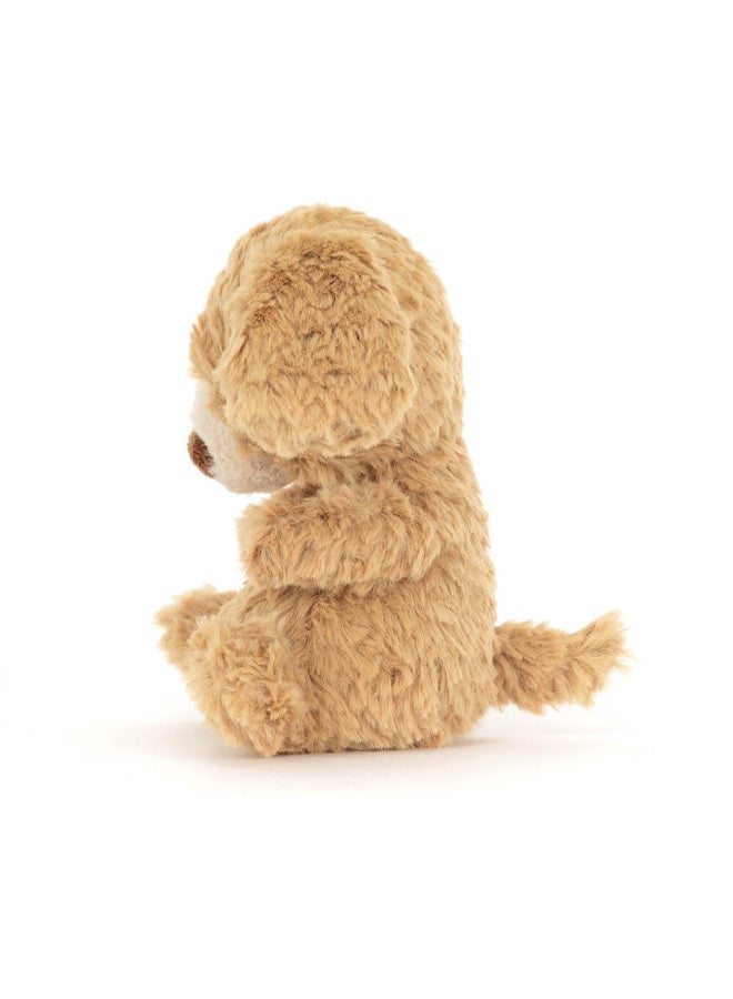 Jellycat دبدوب جرو لذيذ - لعبة محشوة ناعمة بأرجل مطاطية، هدية عيد الحب لطيفة للأطفال والبالغين، مجموعة جليكات، 15 سم - Image 2