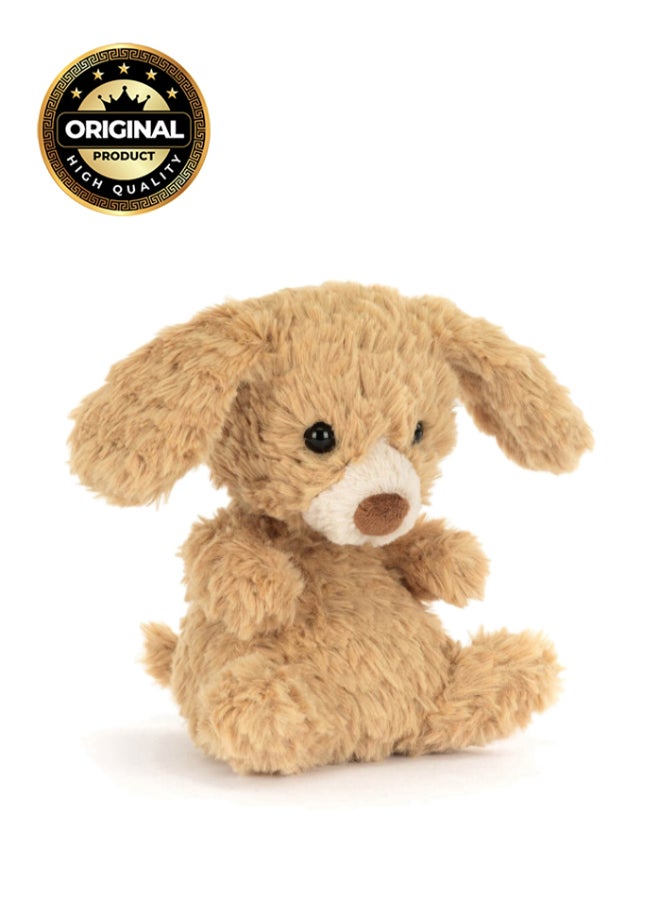 Jellycat دبدوب جرو لذيذ - لعبة محشوة ناعمة بأرجل مطاطية، هدية عيد الحب لطيفة للأطفال والبالغين، مجموعة جليكات، 15 سم - Image 1