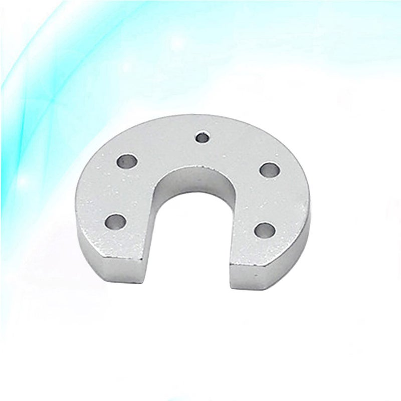 لوحة تثبيت من سبائك الألومنيوم لنهاية ساخنة V6 على شكل حرف U للطابعة ثلاثية الأبعاد فضية - Image 4