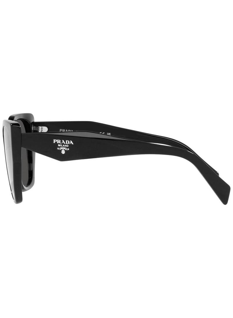 Prada PR 19ZS 1AB5S0 - Black 
Women's Sunglasses - Image 3