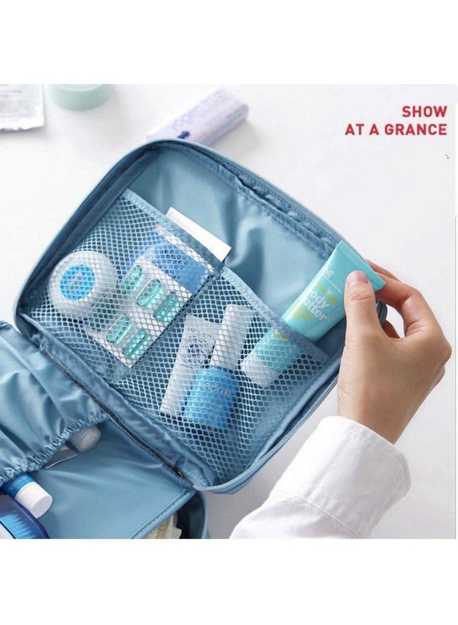 BigPlayer Travel Cosmetic and Toiletry Bag - Compact Organizer for Makeup and Toiletries - Image 3