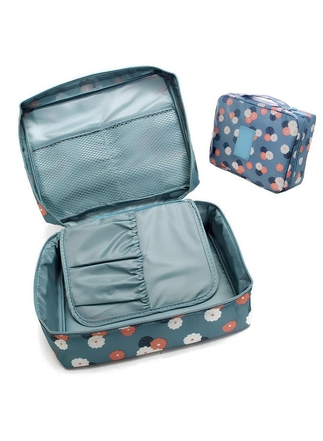 BigPlayer Travel Cosmetic and Toiletry Bag - Compact Organizer for Makeup and Toiletries - Image 1