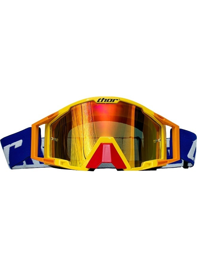 THOR نظارات موتوكروس THOR بإطار أصفر - Image 1