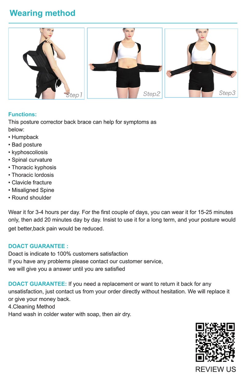 Posture Corrector Back Brace - Image 1