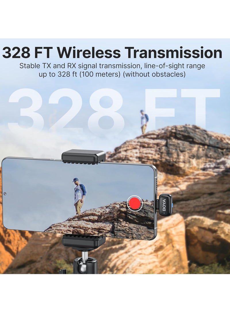Mini-15 Wireless Microphone for iPhone with MFi Certified Ligntning Interface,Noise Cancellation, 30H Battery Life with Charging Case,Voice Changer Microphone,iPhone Microphone for Video Recording - pzsku/Z0C244A9AB57D843E7FE0Z/45/_/1735731908/2d50ae6e-157a-48c3-88d9-94a6297f4aef