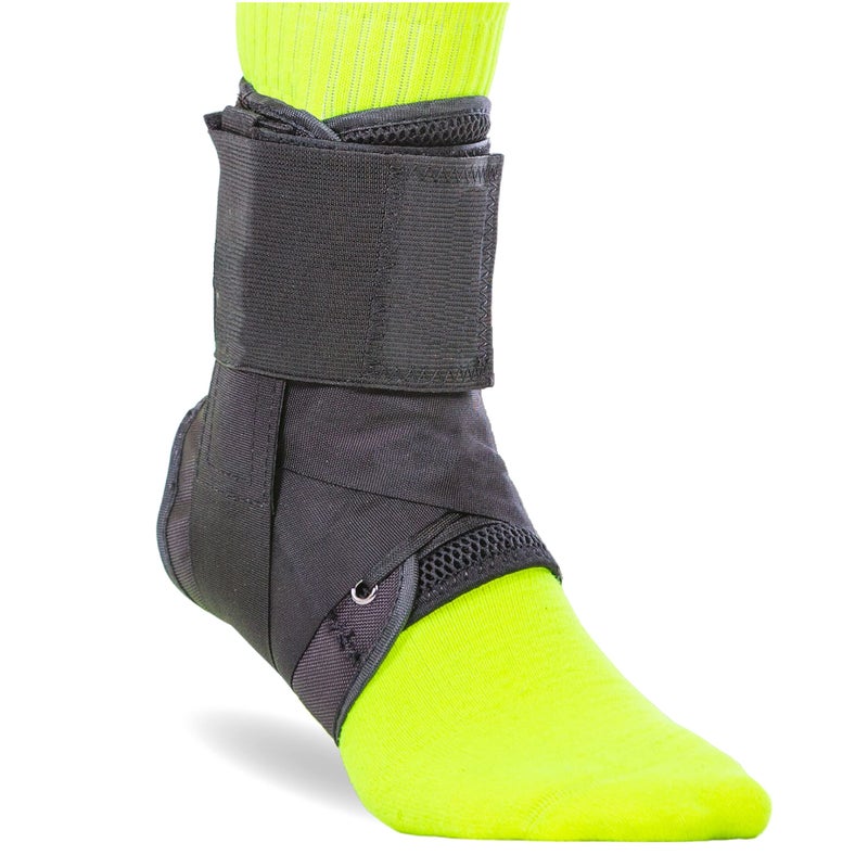 Sports Ankle Brace Best Lace Up Figure 8 Sprained Rolled or Twisted Treatment Active Support Wrap Stabilizer Splint for Basketball Volleyball Soccer Working Out Running Pain M